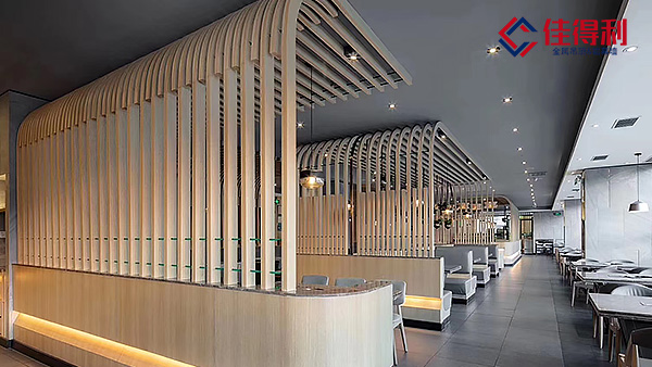 弧形造型鋁方通5